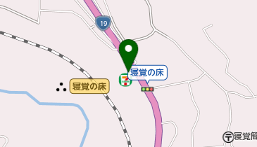 中村五平餅店の地図画像