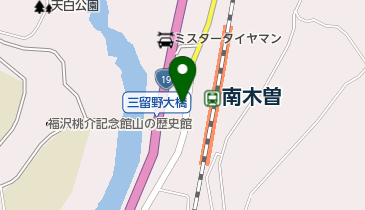 大間見屋食堂の地図画像