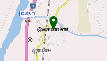 木曽森林管理署南木曽支署の地図画像