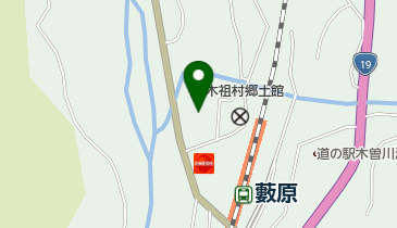 木祖村村民センターの地図画像