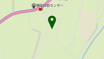 木曽町 開田公民館 末川分館の地図画像