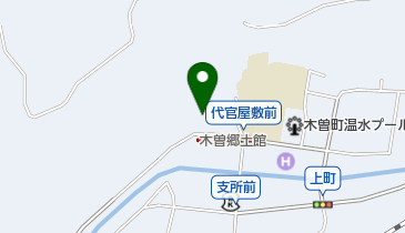 木曽町木曽郡民会館の地図画像