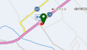 ハリカ木曽店の地図画像