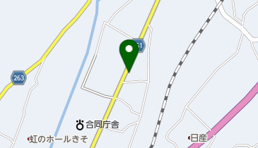 mana・hair&makeの地図画像