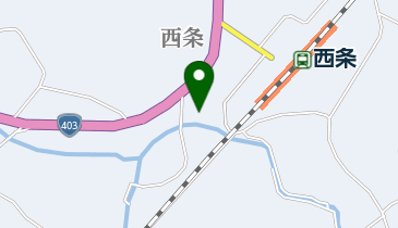 有限会社西条新聞店の地図画像