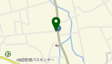 長門屋理容店の地図画像