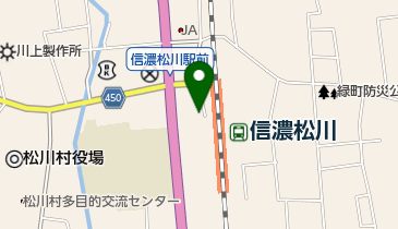 松川村商工会の地図画像