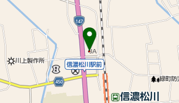 大北農協 松川支所の地図画像