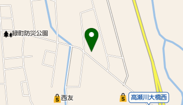 松川自動車整備工場の地図画像