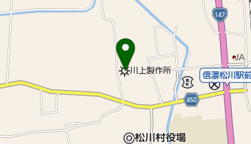 川上製作所の地図画像