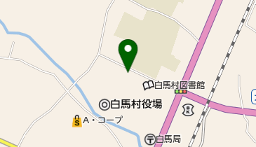 白馬印刷の地図画像