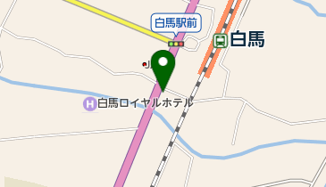 株式会社白馬硝子店の地図画像