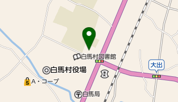 白馬商工会の地図画像