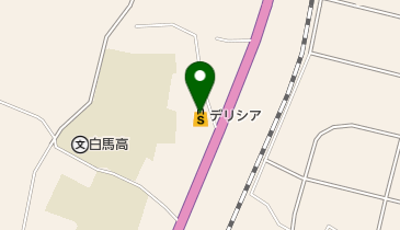 白馬アップル薬局の地図画像