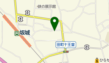 西沢染工場の地図画像