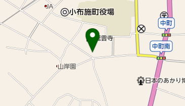 西原商店の地図画像