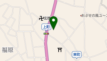 上町公会堂の地図画像