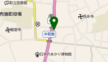 かしたけ呉服店の地図画像