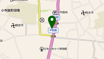 ささや呉服店の地図画像