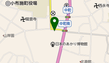 名和石材の地図画像