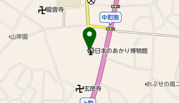 自在屋の地図画像