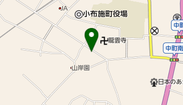 小布施薬局の地図画像