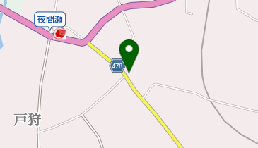 関ふとん店の地図画像