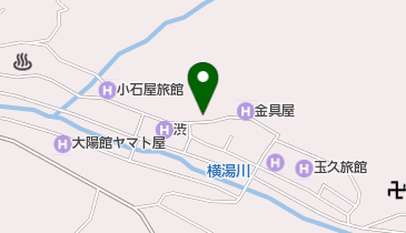 渋温泉クラブの地図画像