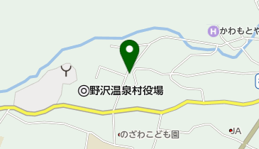野沢のいんさつ屋の地図画像