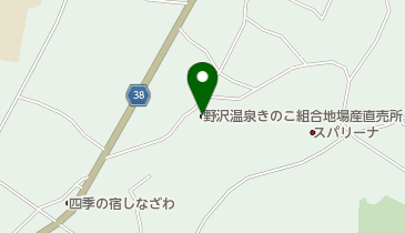 きのこ生産者の会の地図画像