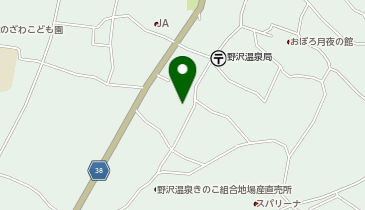 野沢温泉の夢を結ぶ会の地図画像