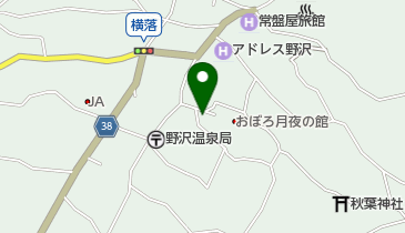 野沢温泉商工会の地図画像