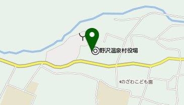 野沢温泉村 社会福祉協議会の地図画像