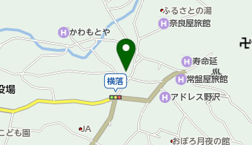 のざわ温泉交通株式会社の地図画像