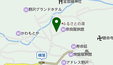 ビリケン食堂の地図画像