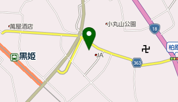 開発理容室の地図画像