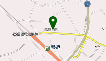 トヤバ理容店の地図画像