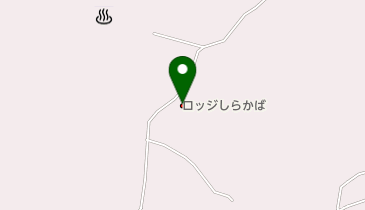 ロッジしらかばの地図画像