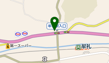 さかえや肉店の地図画像