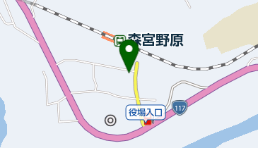 角万食堂の地図画像