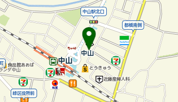 横浜体覧堂の地図画像