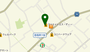 シルク田名店の地図画像