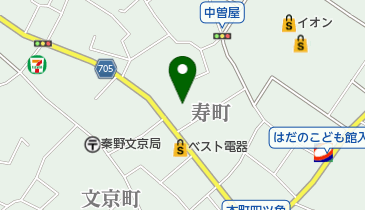 グリーン薬局の地図画像