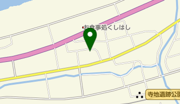 寺地地区公民館の地図画像