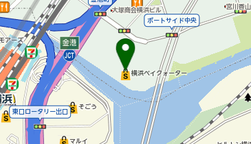 中央コンタクト横浜ベイクォーター店の地図画像