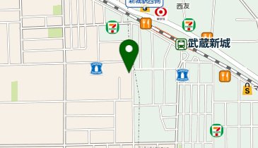 ナポリの窯武蔵新城店の地図画像