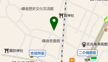 オレンジ薬局鎌倉店の地図画像