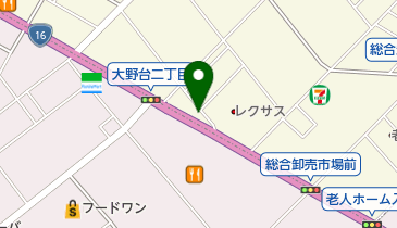 まり動物病院の地図画像