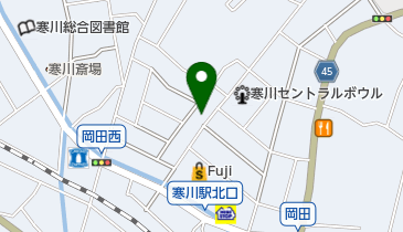 ニシヤマ手芸店の地図画像