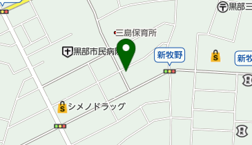 中山接骨院の地図画像